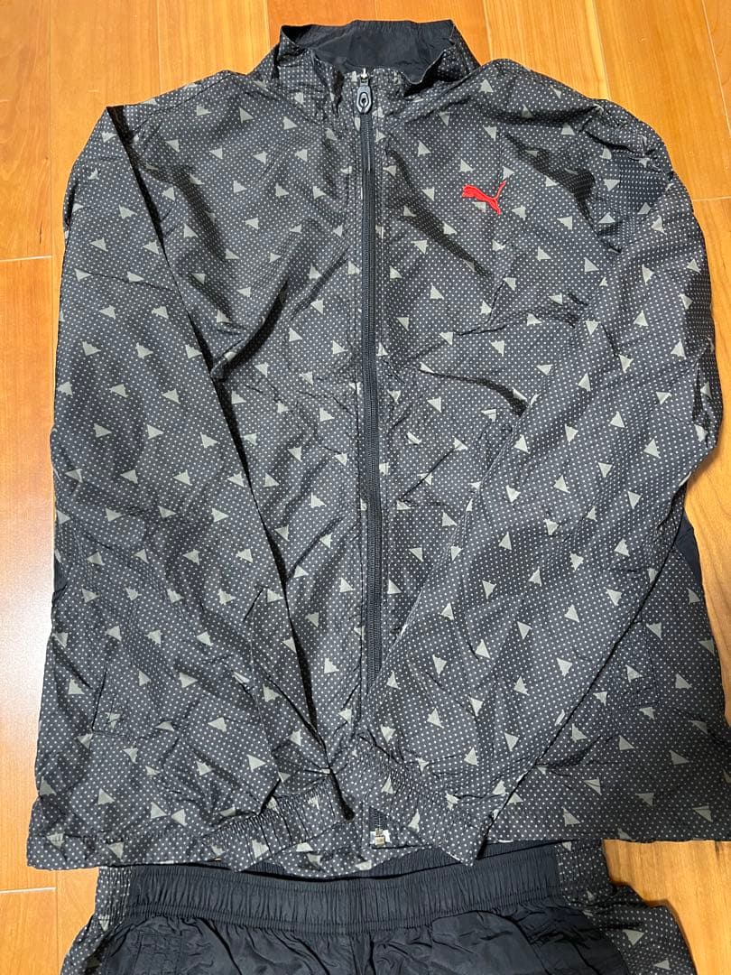 PUMA ジャージ上下セット 幾何学模様