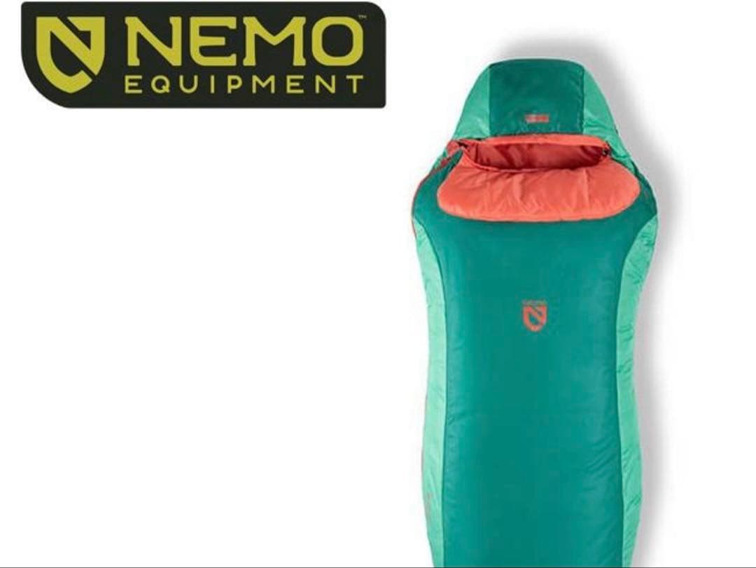 【美品】NEMO テンポ 50 ウィメンズ 寝袋 7℃対応 NM-TMP-W50