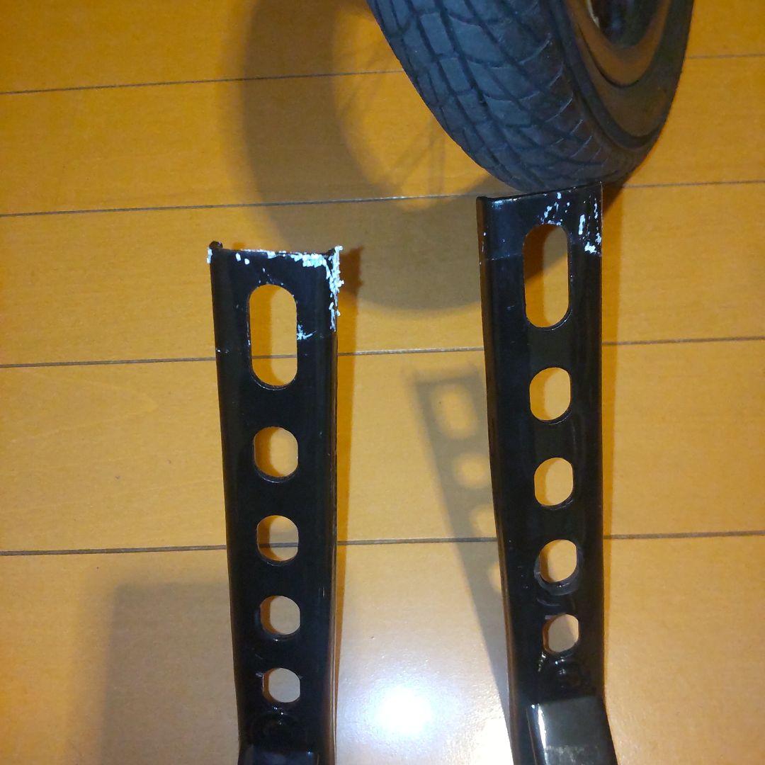 STRIDER 14x ブルー スタンド 補助輪付き