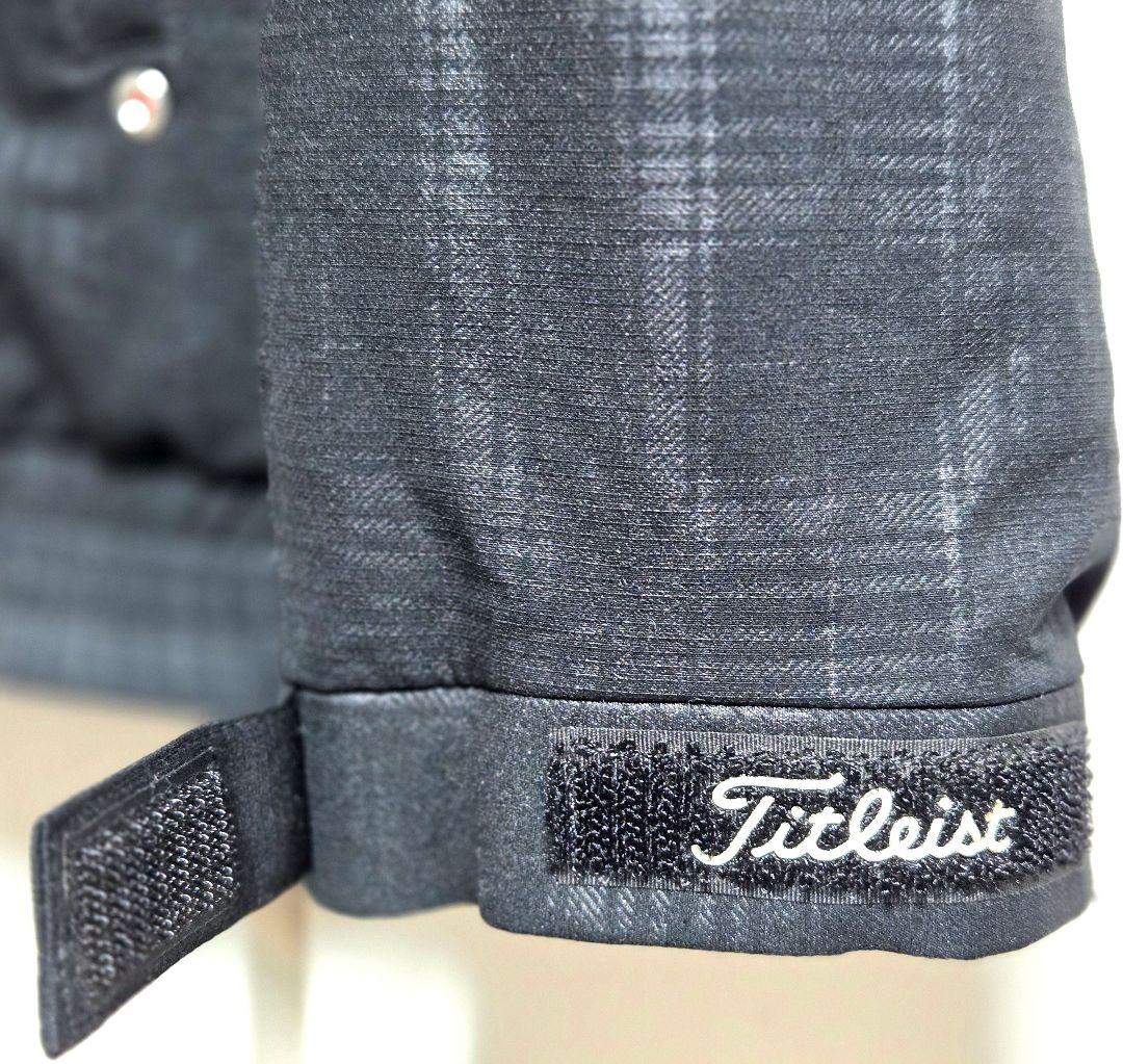 Titleist タイトリスト ジャケット ブルゾン ブラック チェック柄 XL