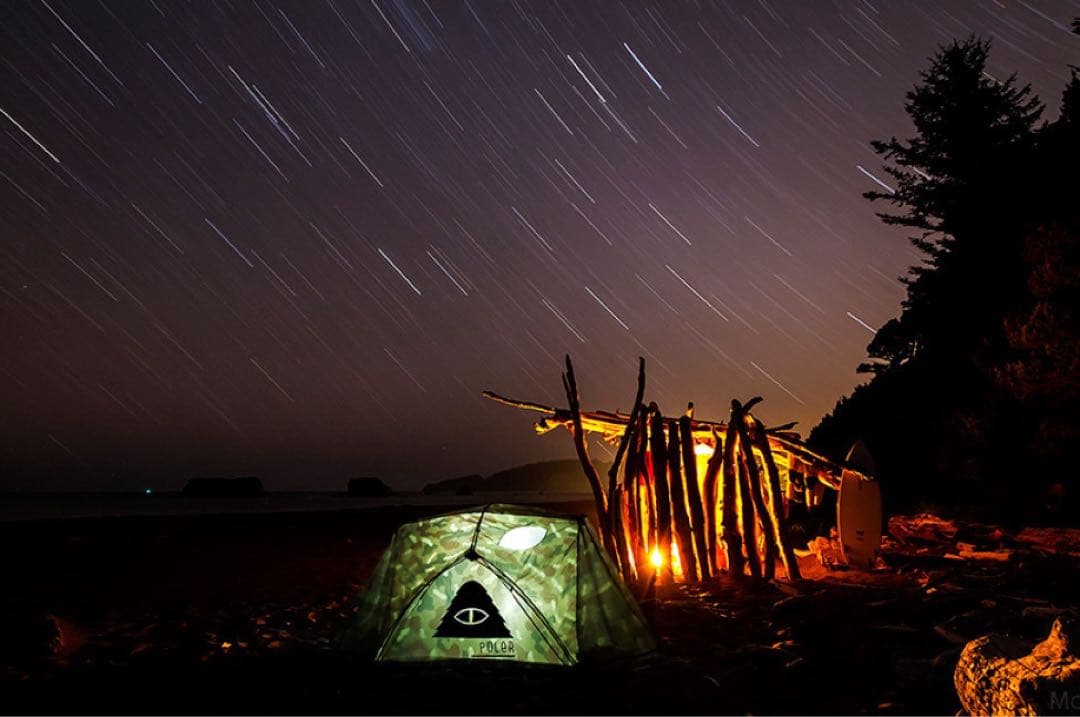 希少 POLeR テント TWO MAN TENT 専用グランドシート付き