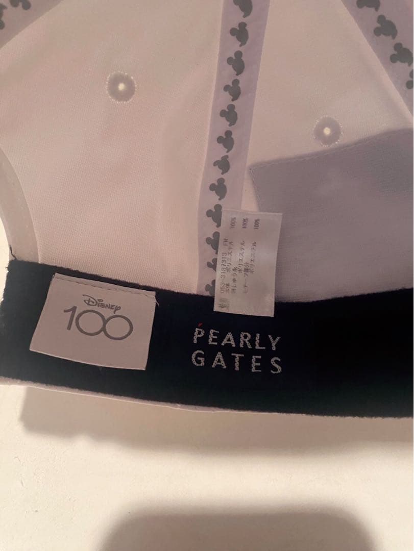 【レア美品】PEARLY GATES×Disneyキャップ