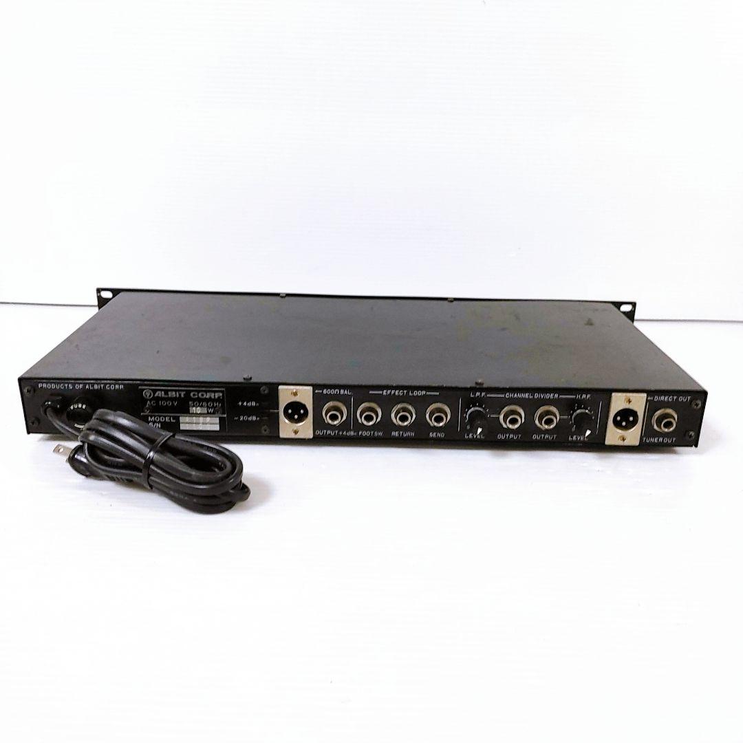 ALBIT BASS PRE AMP A1BP ベースプリアンプラック