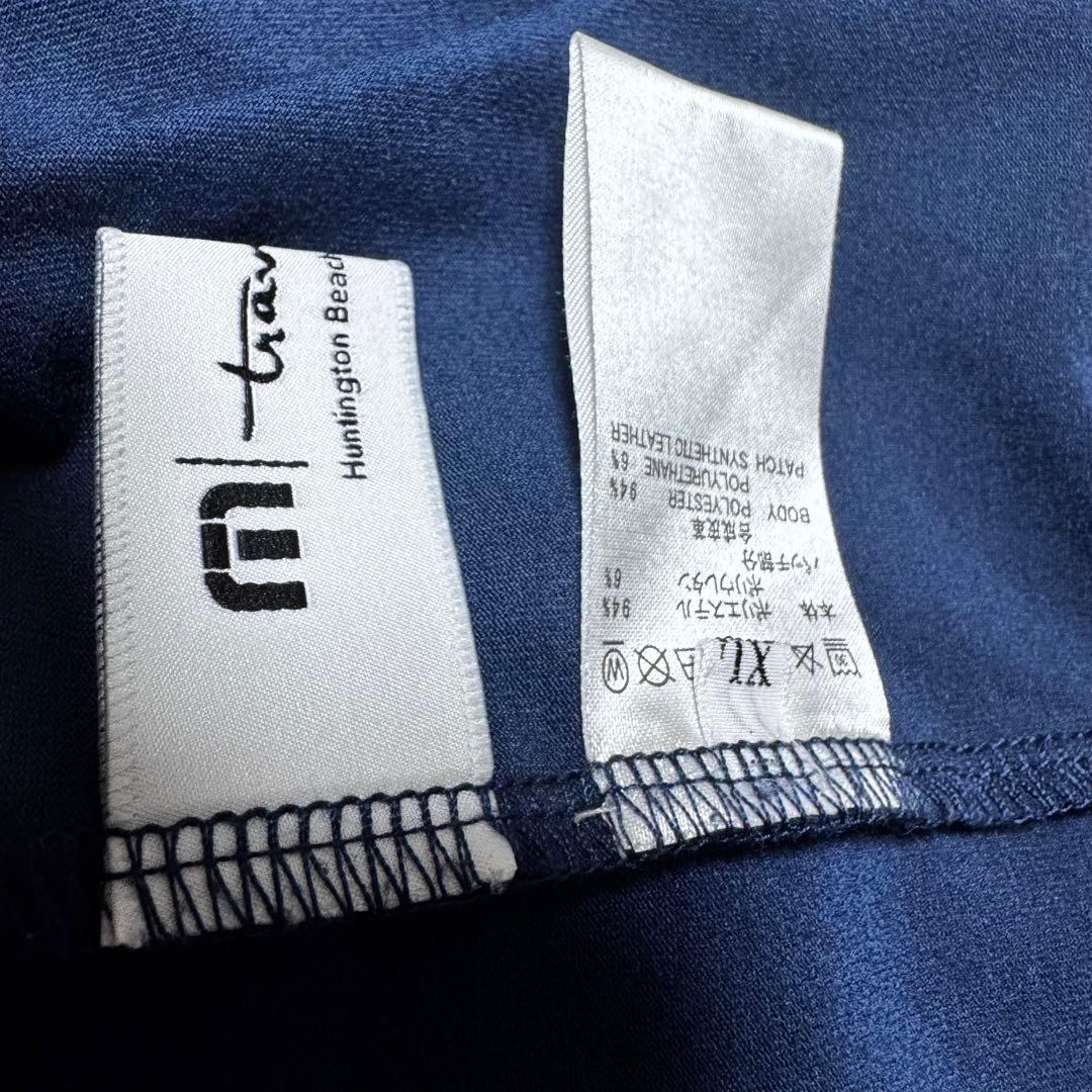 TRAVISMATHEW トラヴィスマシュー ロゴ モックネック シャツ 長袖