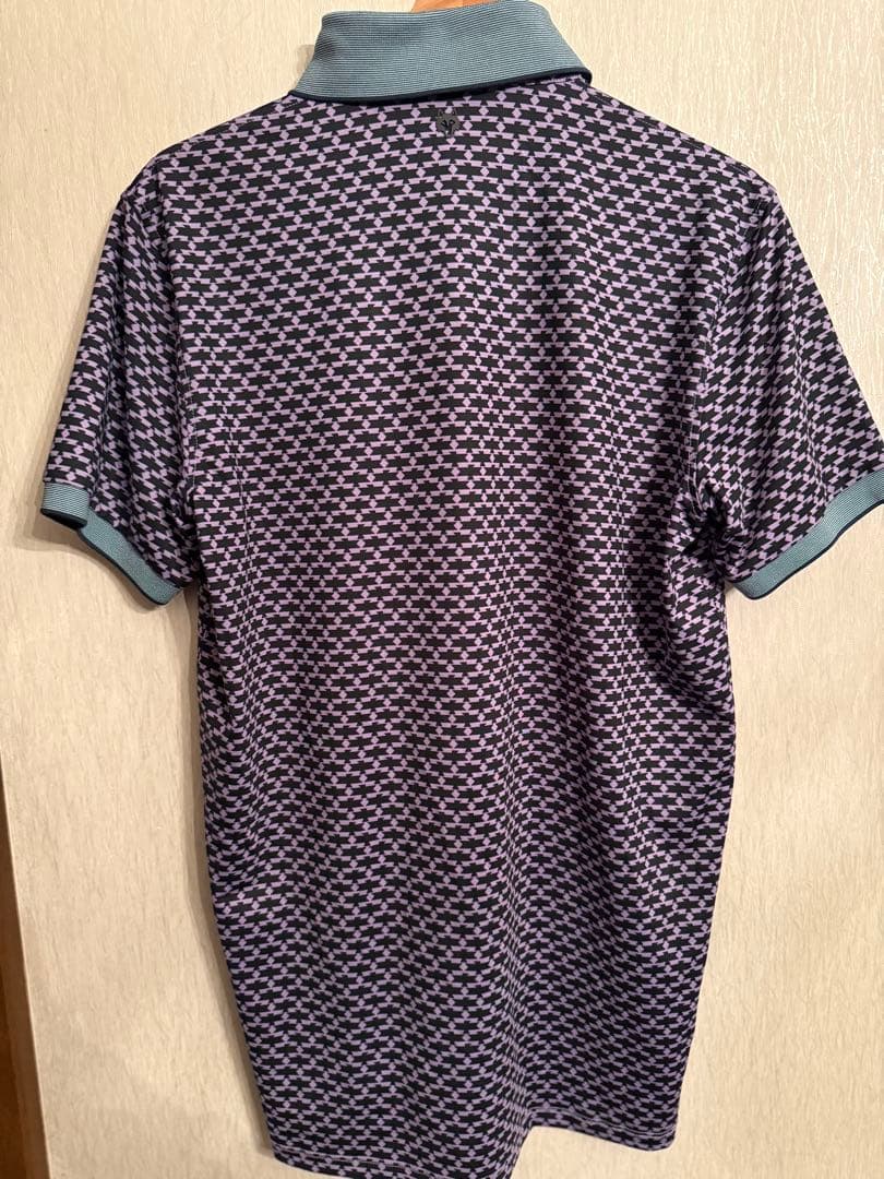 GREYSON 幾何学模様 ポロシャツ Sサイズ