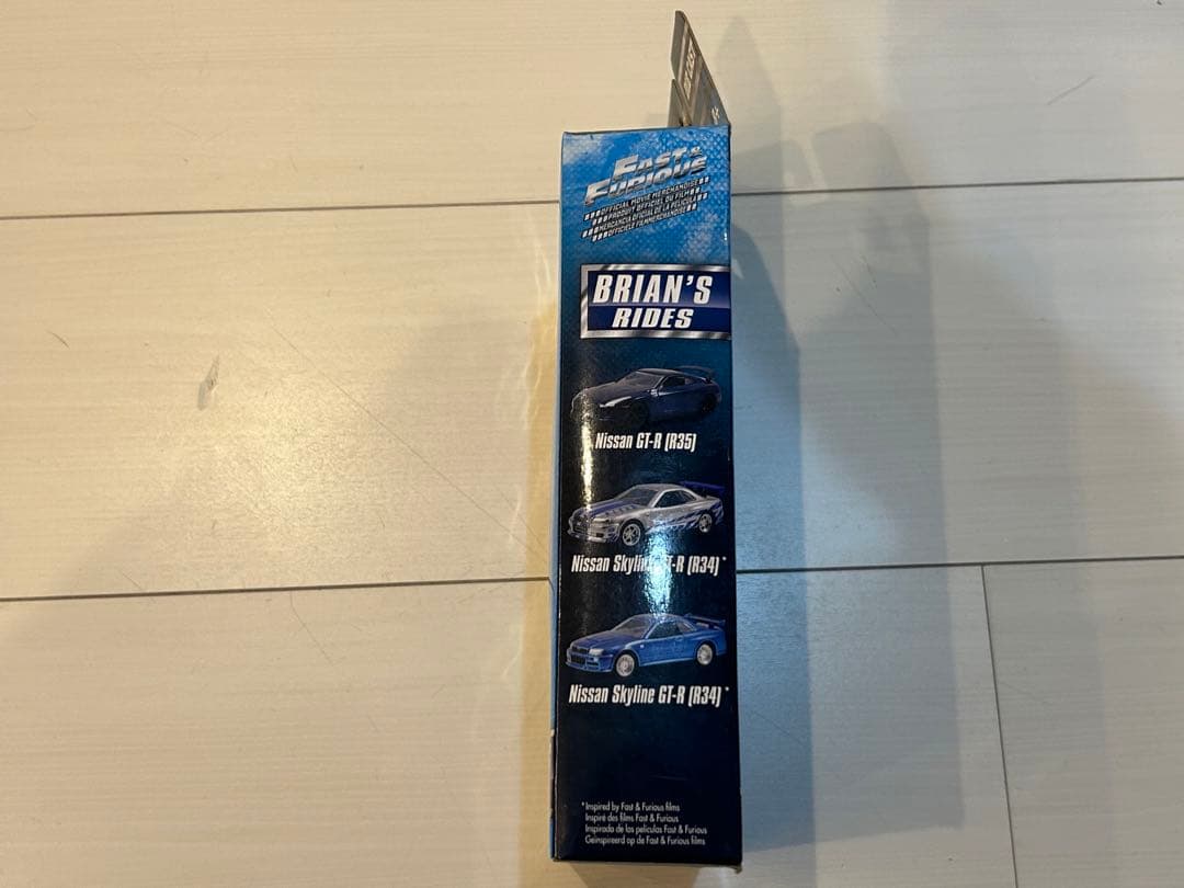 ワイルドスピード　1/55 ダイキャスト　3台　ブライアン　34 GT-R