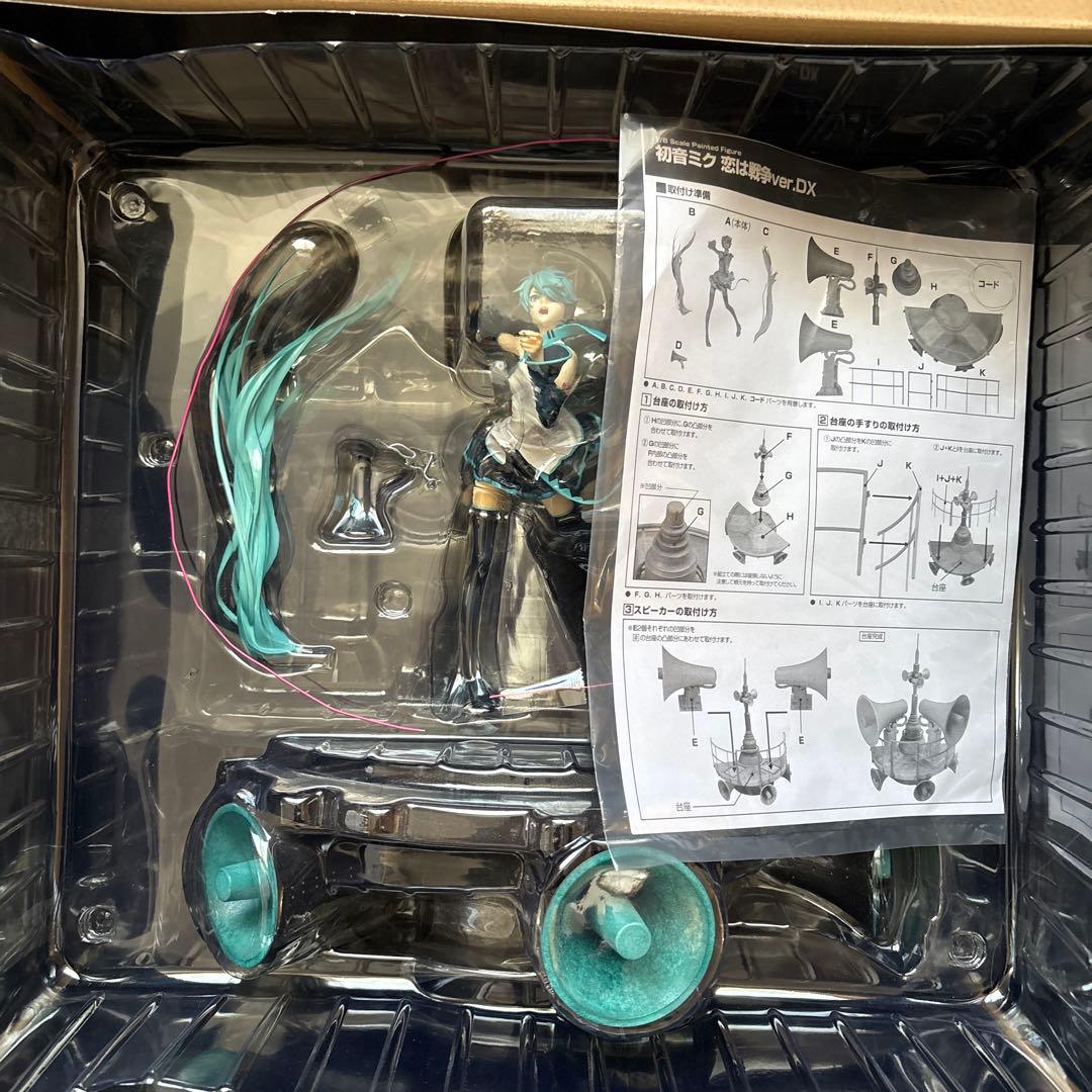 【美品レア】初音ミク 恋は戦争Ver. DX 1/8 フィギュア