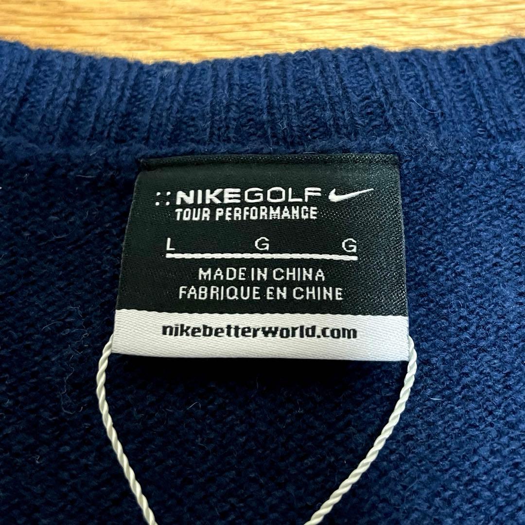 未使用 ナイキゴルフ NIKE GOLF ニット ベスト 国内正規