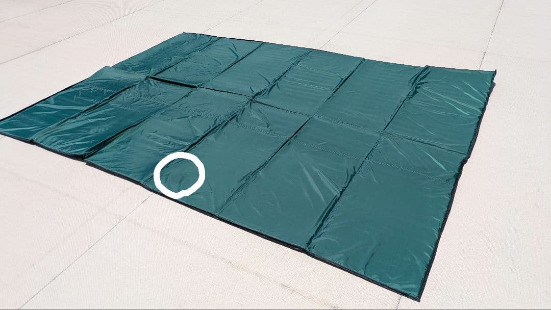 【最終】Ogawa GROUND MAT 2230 ブラック・グリーン
