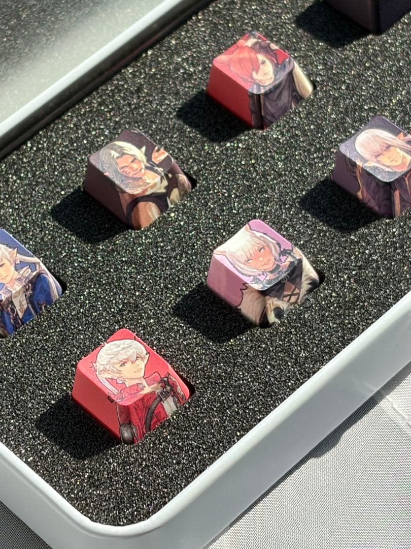 新品未使用 FF14 韓国 ファンフェス限定 グッズ 2024 キーキャップ
