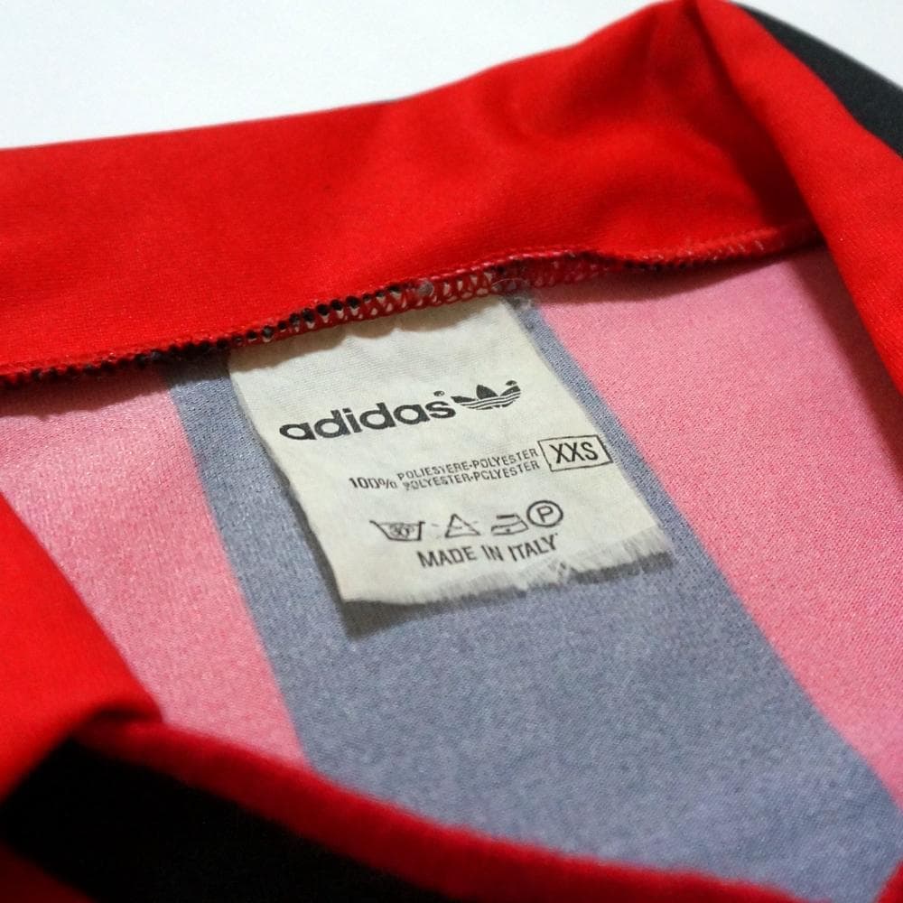 92/93 adidas ACミラン ホーム 長袖 ユニフォーム No6 XXS