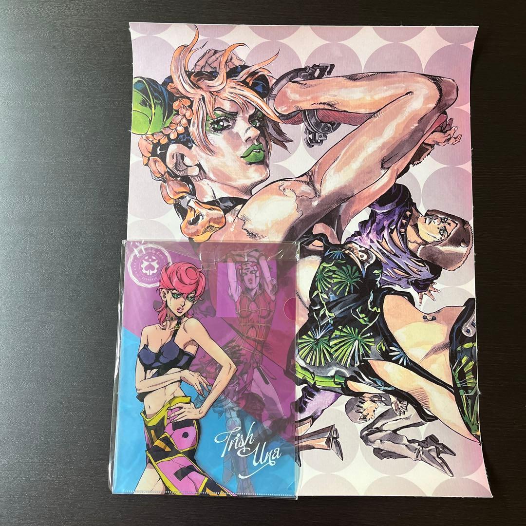 ジョジョの奇妙な冒険　布ポスター　ストーンオーシャン 徐倫 荒木飛呂彦 アート