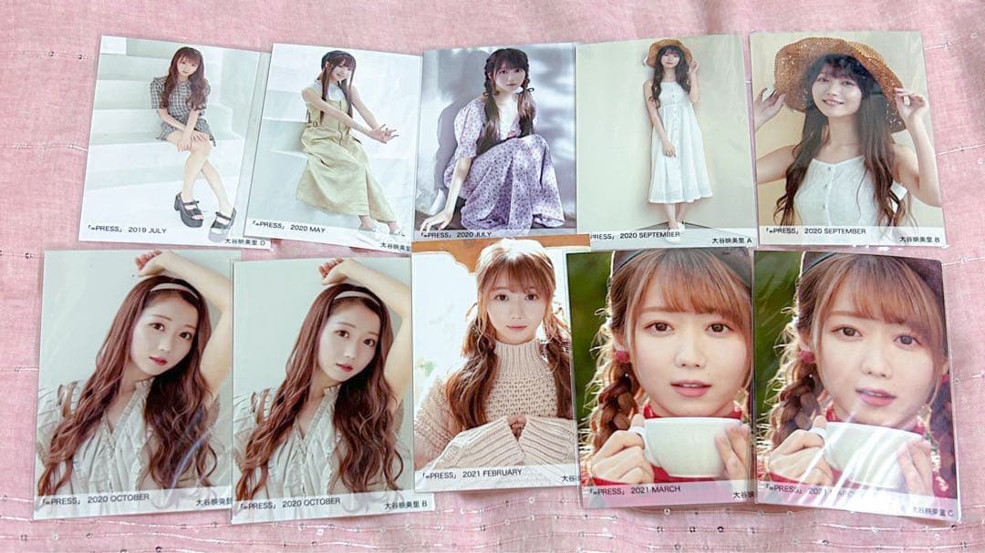 イコラブ 大谷映美里 生写真 バラ まとめ
