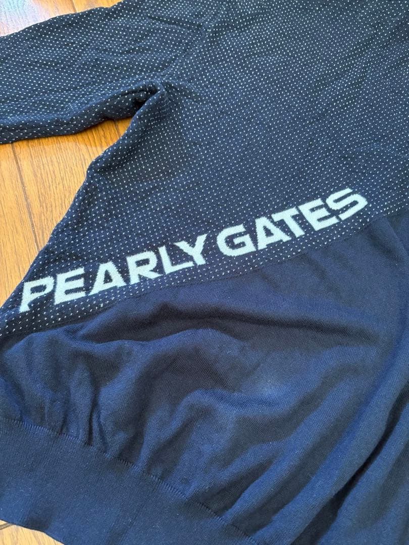 高級！PEARLY GATES タートルネック ニット ゴルフウェア サイズ5