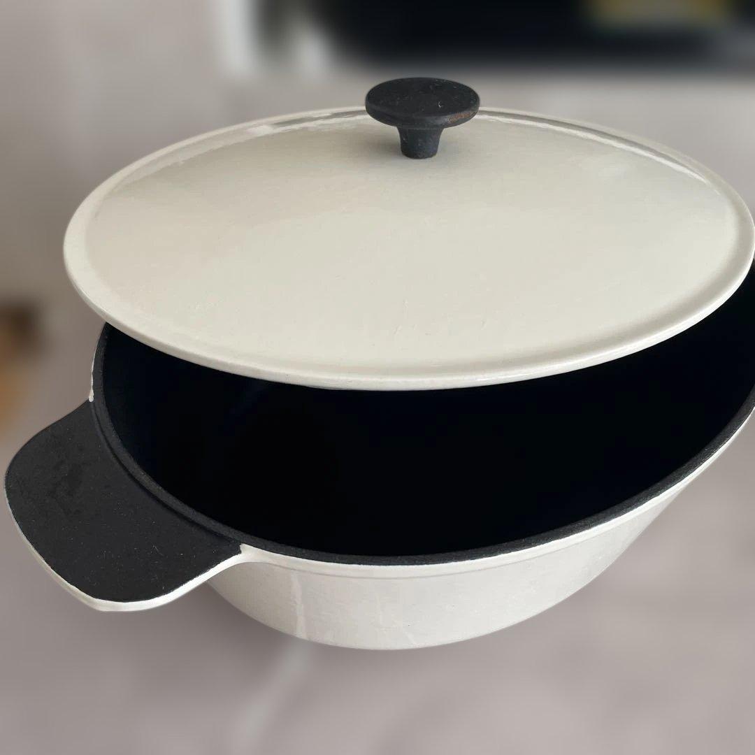 IKEA ヴァルダーゲン　キャセロール　ホワイト　廃盤品　イケア