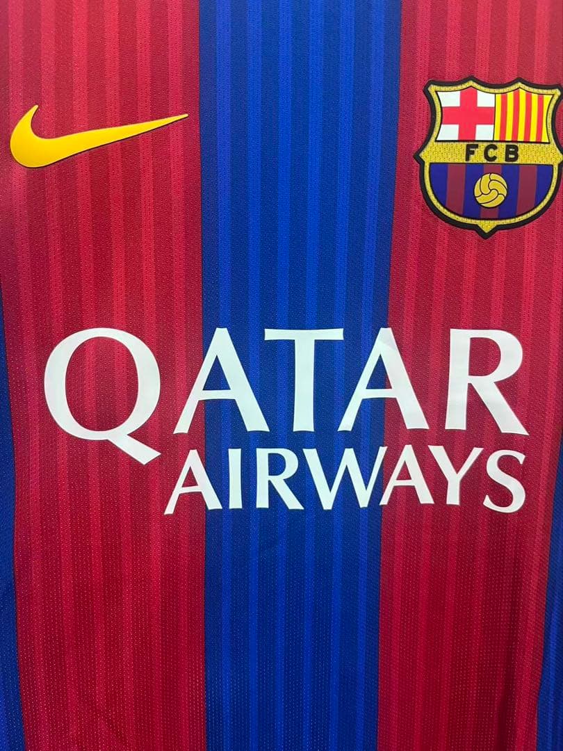 選手支給品Messi メッシ バルセロナ 16/17 ユニフォーム UCL