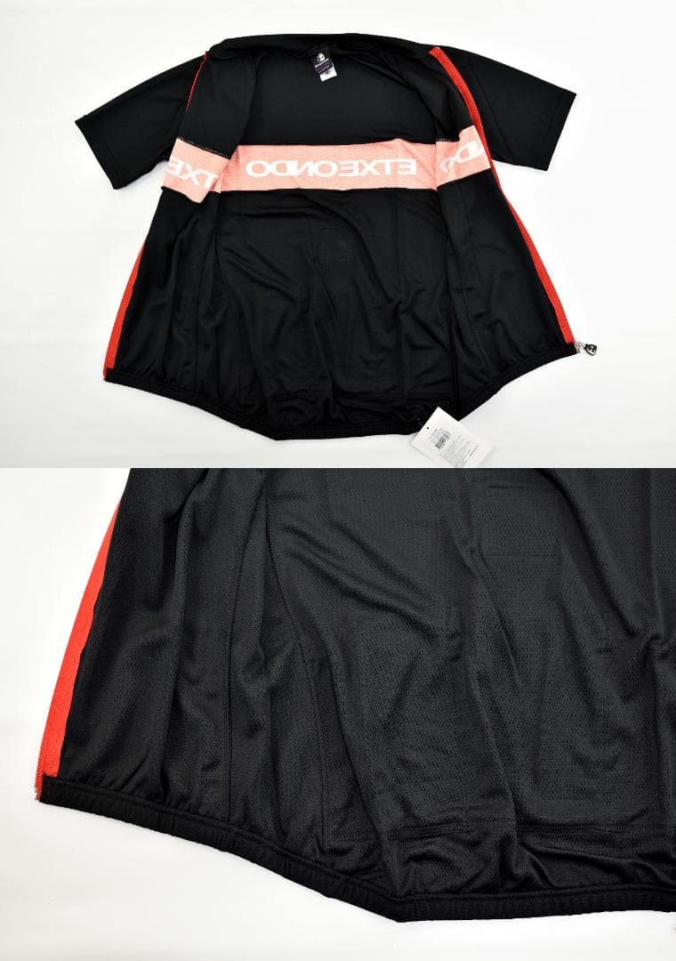 Etxeondo Gizon ジャージ size:S ブラック/レッド
