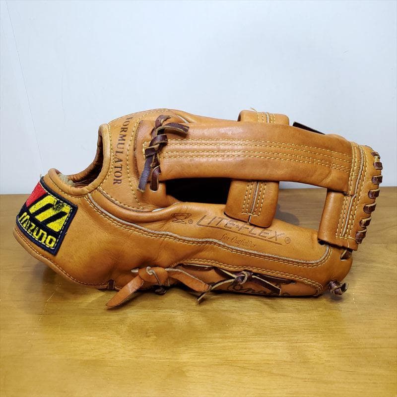 ミズノ ワールドウィン オリジナル版 当時物 Mizuno 外野用 硬式グローブ