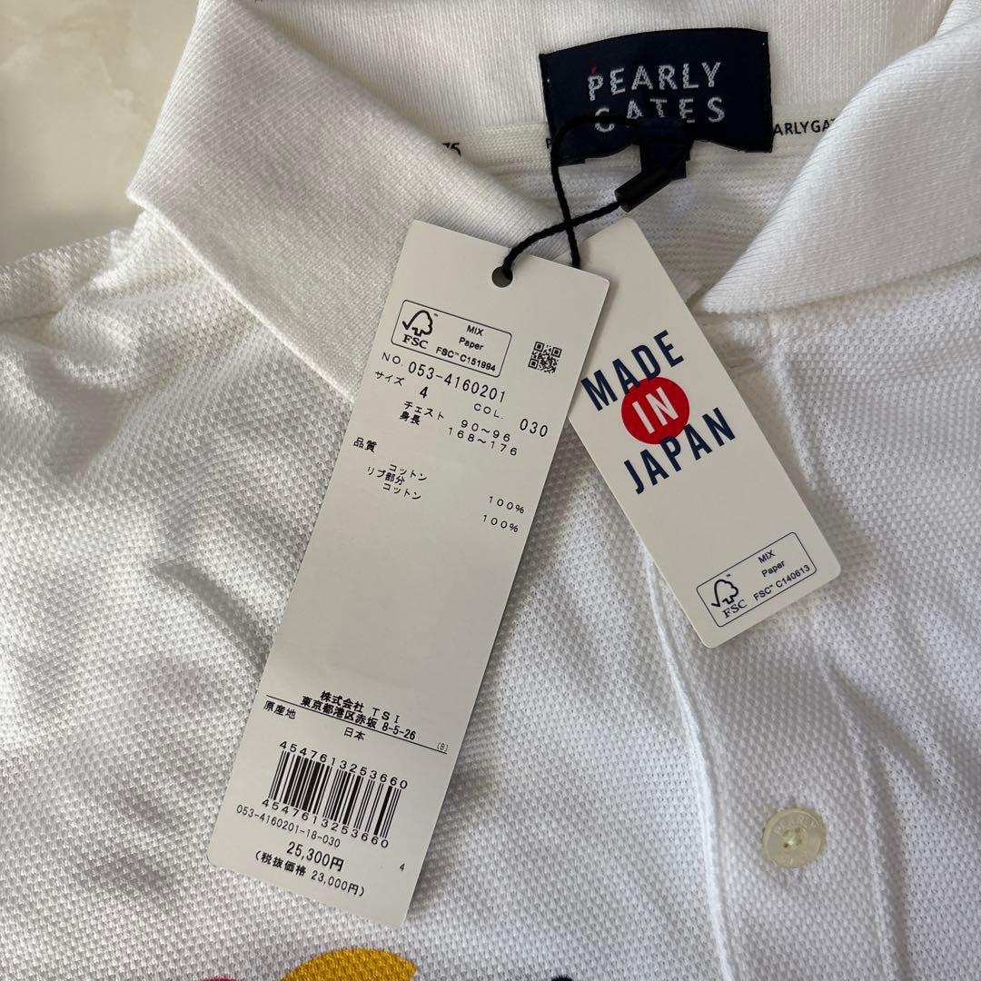 PEARLY GATES ポロシャツ Lサイズ