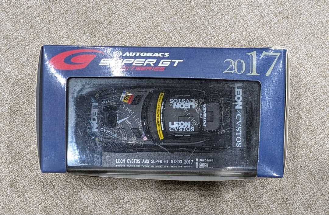 ミニカー SUPER GT GT300 2017LEON CVSTOS AMG No.65