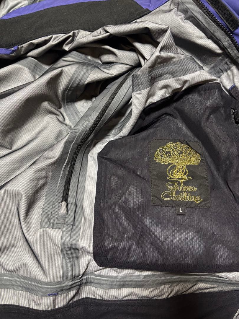 greenclothng heavyjacket iris Ｌ