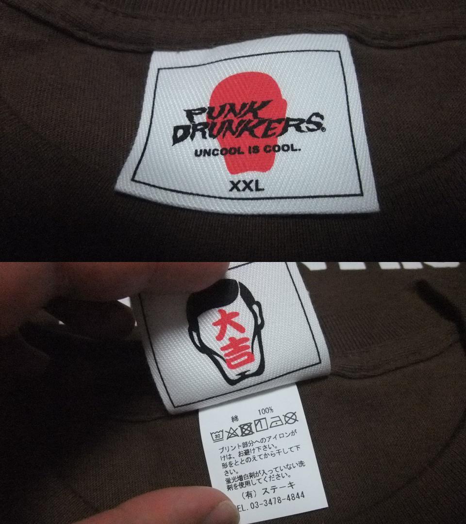 パンクドランカーズ XXL 阪神タイガース 優勝記念 未使用 茶 Tシャツ