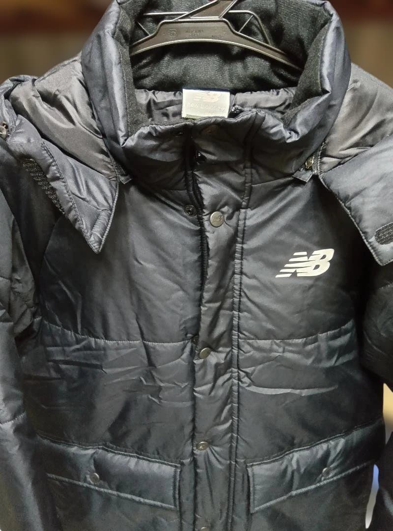 New Balance ベンチコート ブラック