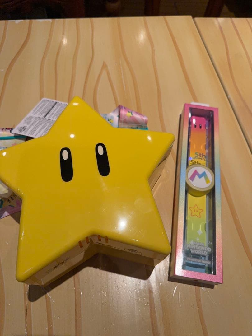 usj 5周年限定　スター型ライトとパワーアップバンドセット