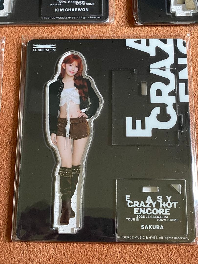 2025 LE SSERAFIM TOUR 東京ドーム　アクスタ　ルセラフィム