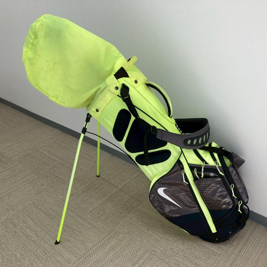 希少品 NIKE AIR HYBRID スタンド式 キャディバック ボルトカラー