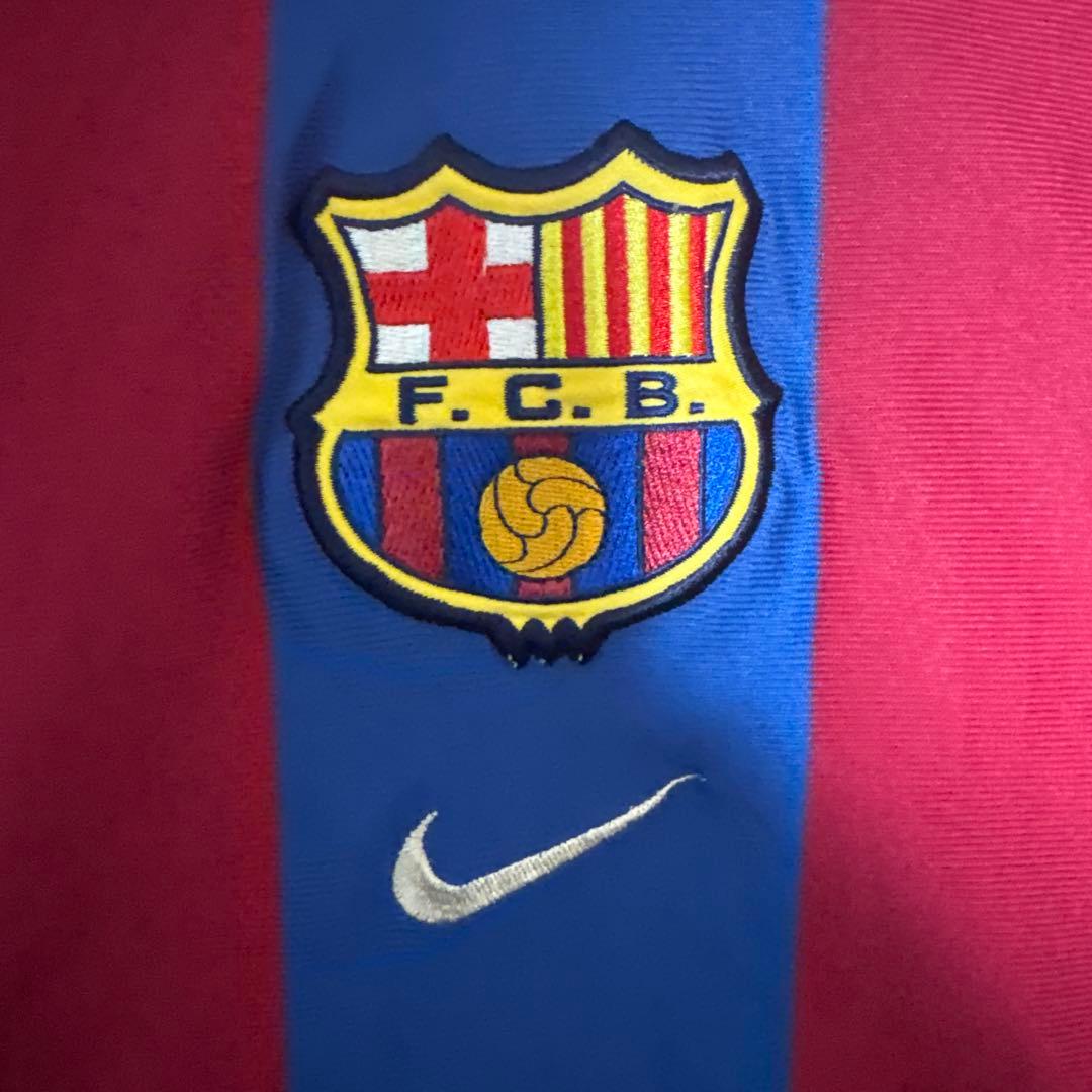 ★激レア★NIKE サッカー バルセロナ ユニフォーム01〜02s01/02