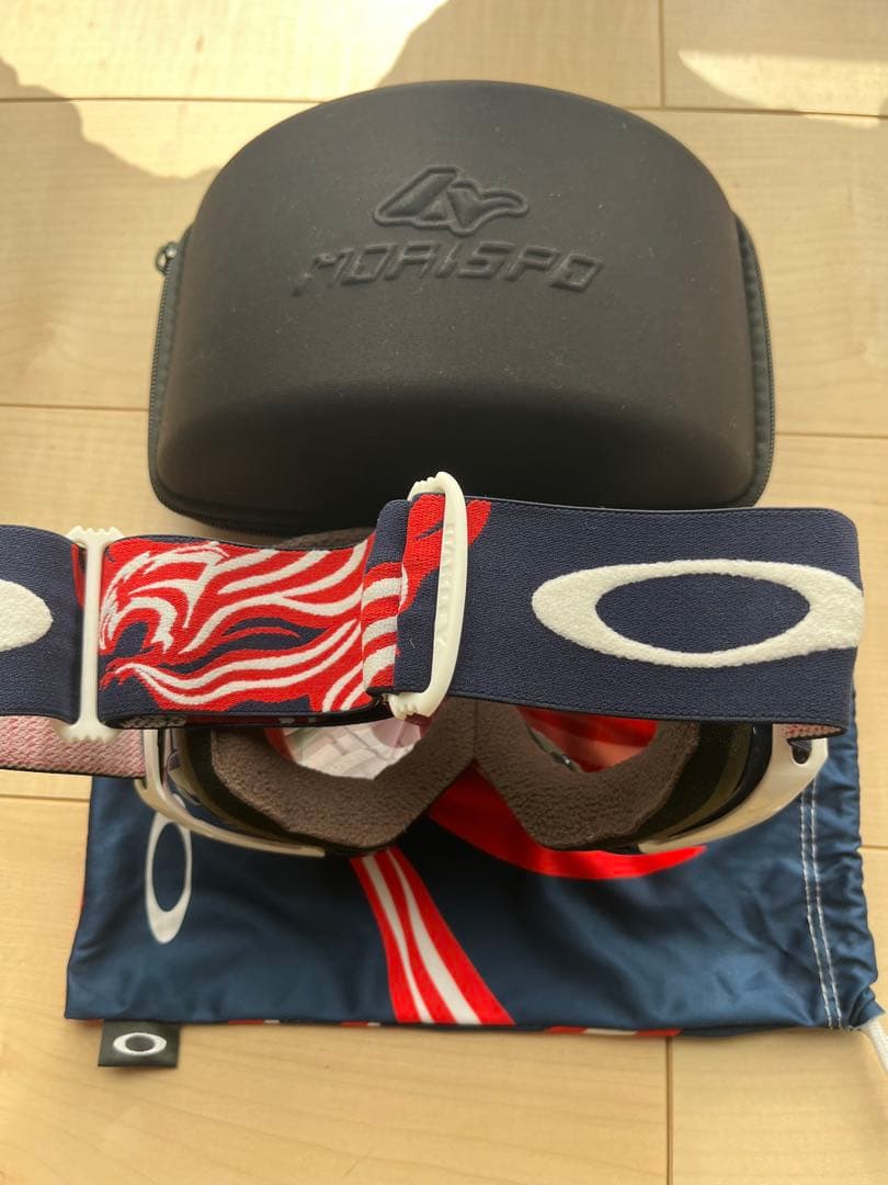 Oakley ゴーグル オレンジレンズ 交換レンズ付き
