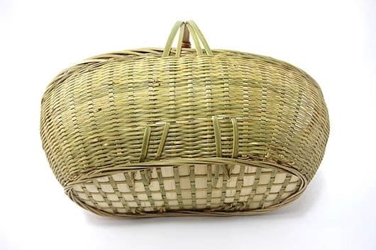 竹細工 かご 収納 手作工芸品 市場かご 手提かご 買い物かご
  新品