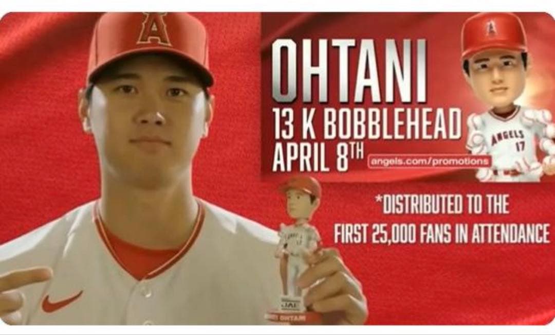 【希少レア限定品】大谷翔平 ボブルヘッド 人形 フィギュア WBC エンゼルス