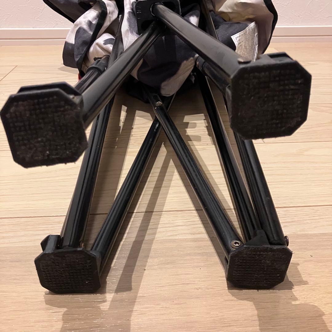 希少✨入手困難Coleman×BEAMS ハラコ柄 折畳みアームチェア 1人用