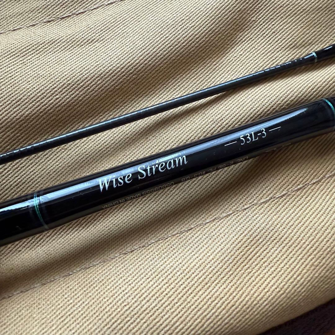 ダイワ ワイズストリーム WISE STREAM 53L-3-Q ケース付き