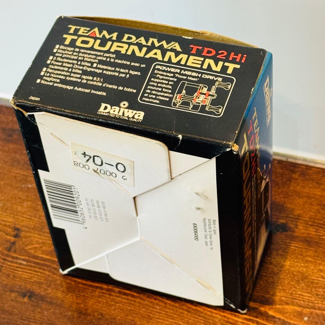 【極美品】ダイワ トーナメント TD2-Hi 箱・説明書付 動作良好 希少