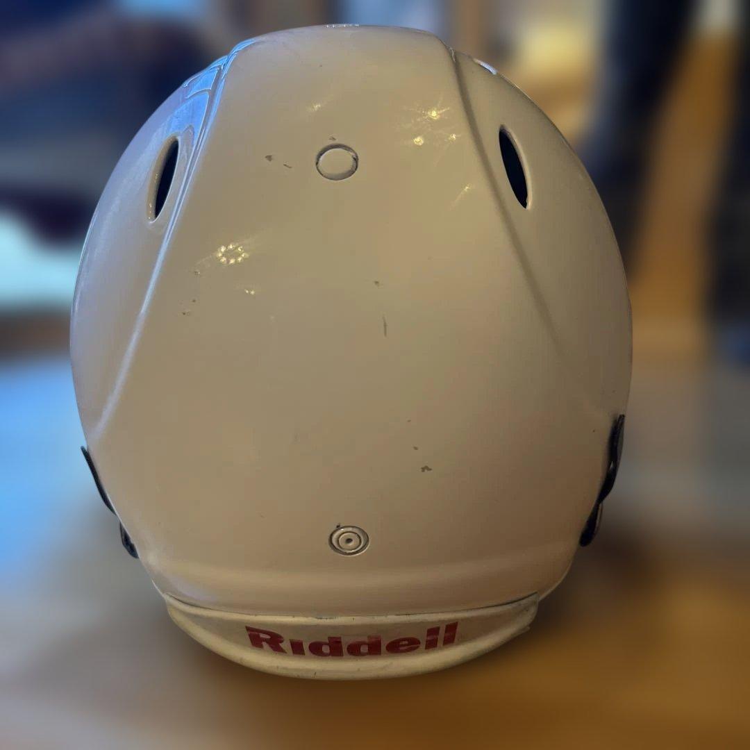 Riddell ヘルメット Mサイズ ホワイト アメフト リデル 白