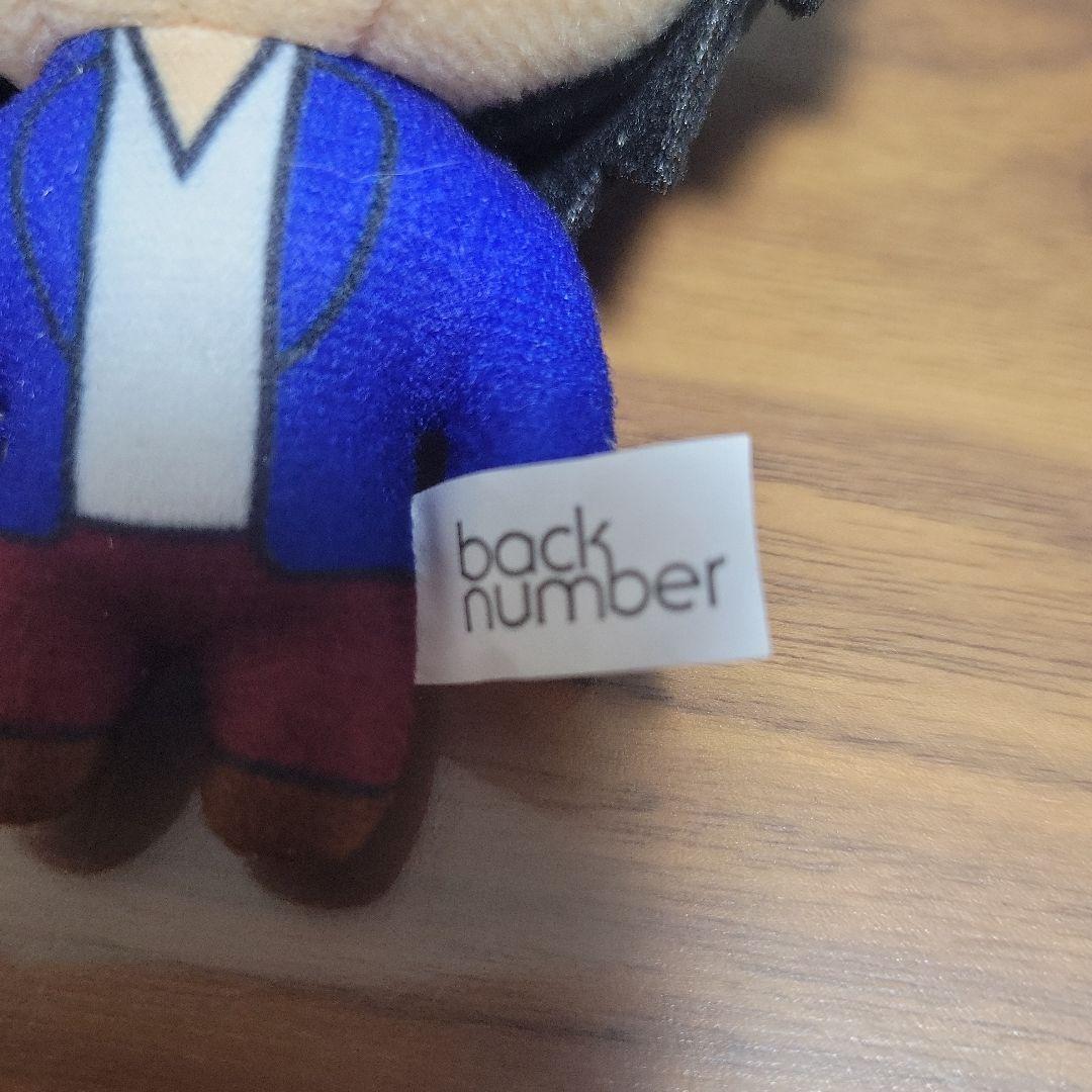 back number ぬいぐるみ 3体セット