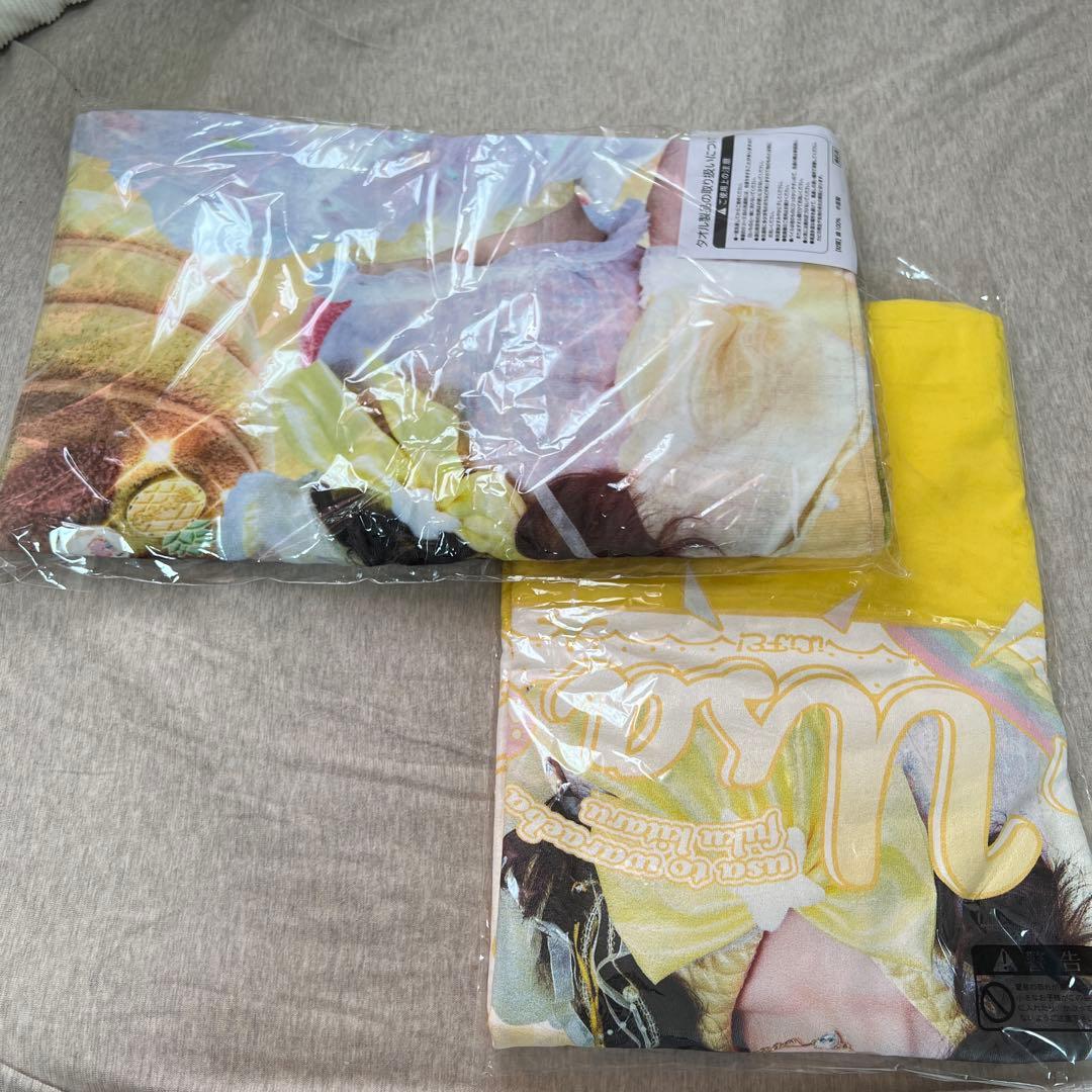 iLife幕張ガラポン 福丸うさ Tシャツ タオル