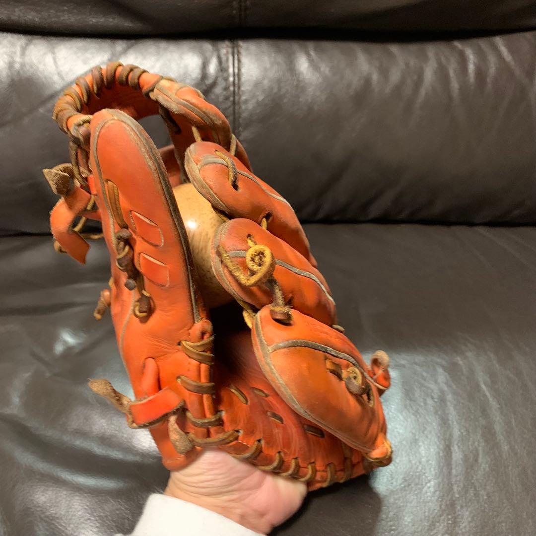 ミズノ　グローバルエリート　軟式内野用グローブ