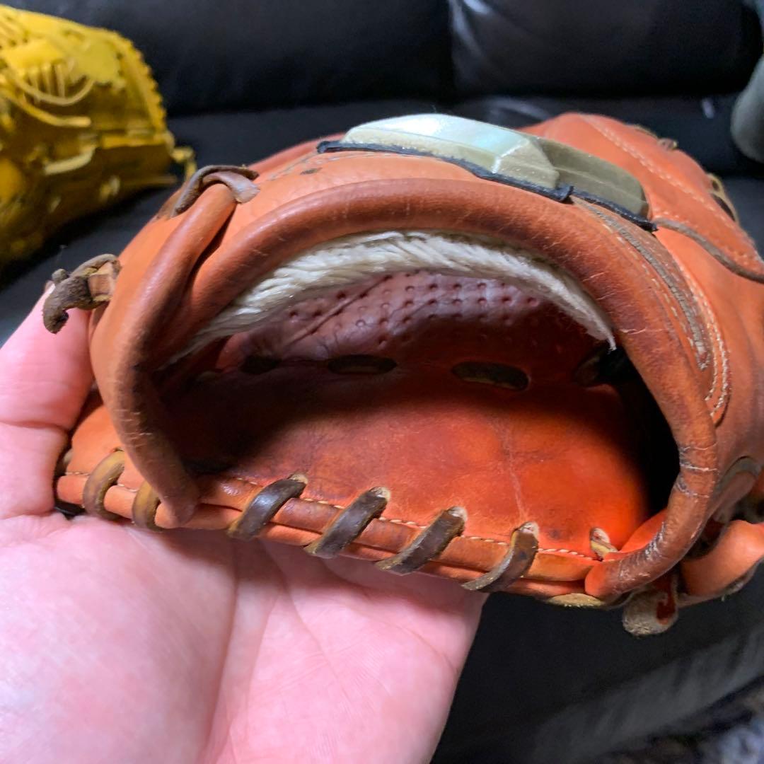 ミズノ　グローバルエリート　軟式内野用グローブ
