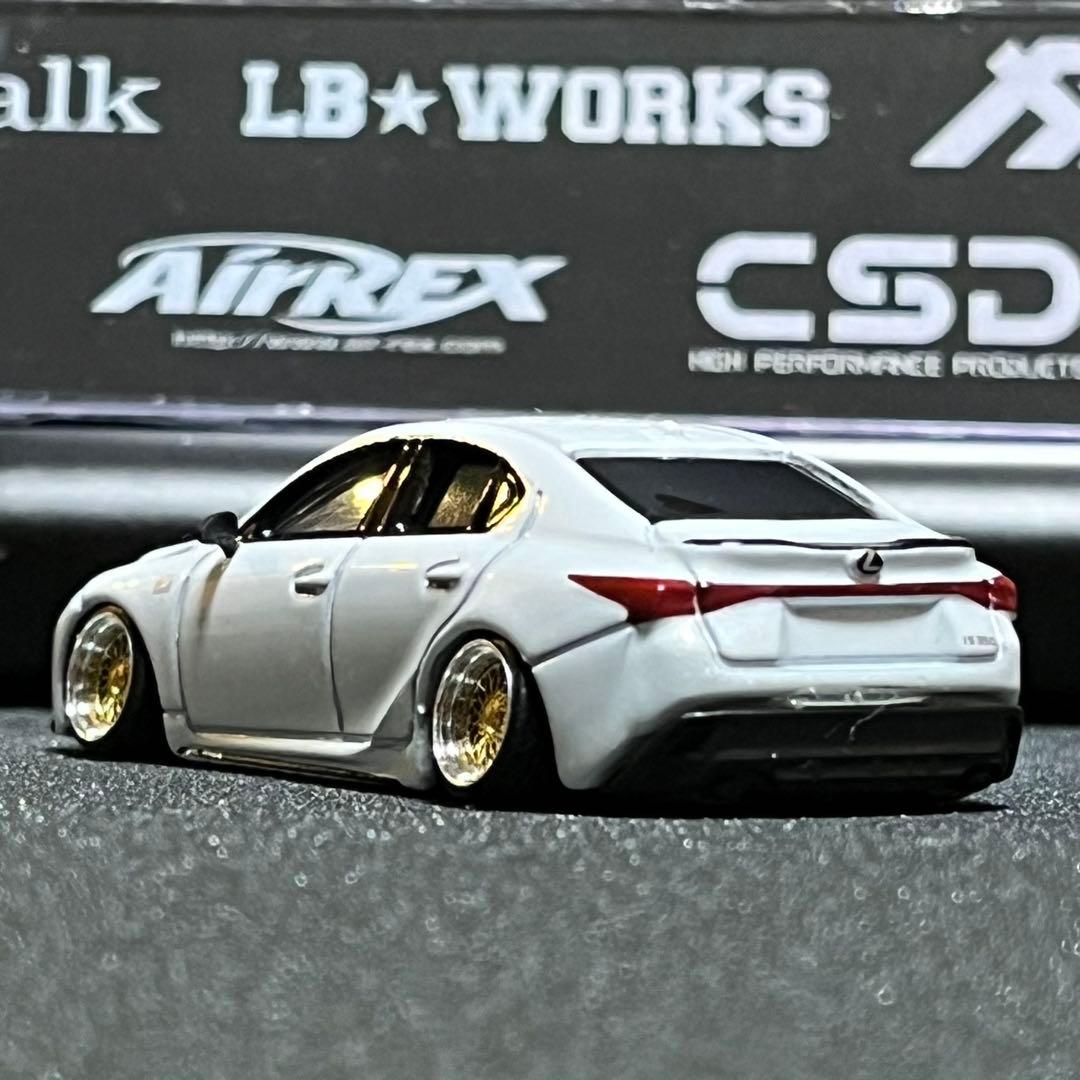 【1/64 カスタム】IS350 F SPORT ローダウン BBS RS風