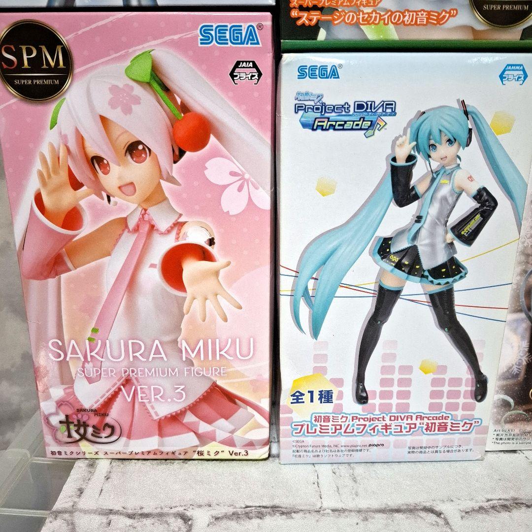初音ミク フィギュア9点セット 未開封 雪ミク 桜ミク レーシングミク 他