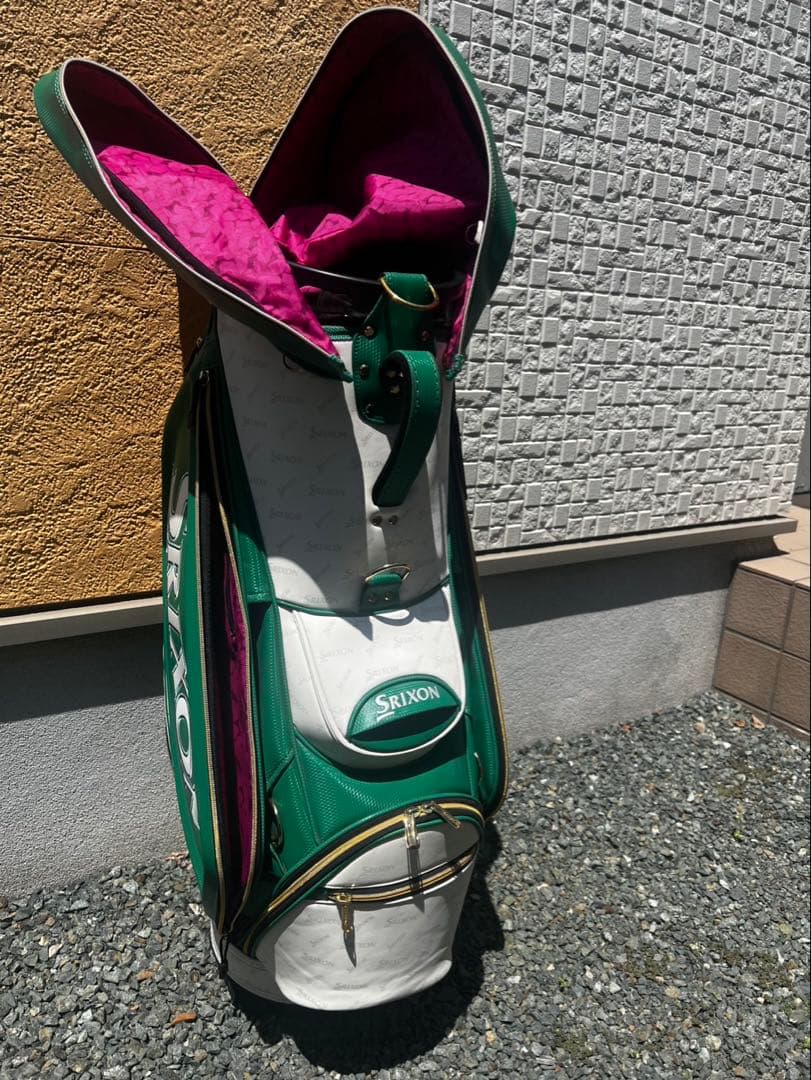 松山モデル　Srixon Lexus ゴルフ　キャディーバッグ