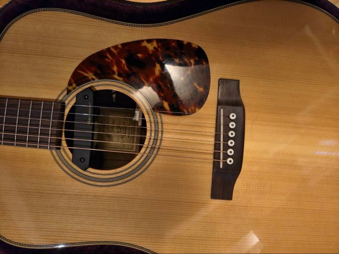 RECORDING KING RD-328　オール単板モーリス純正ハードケース付