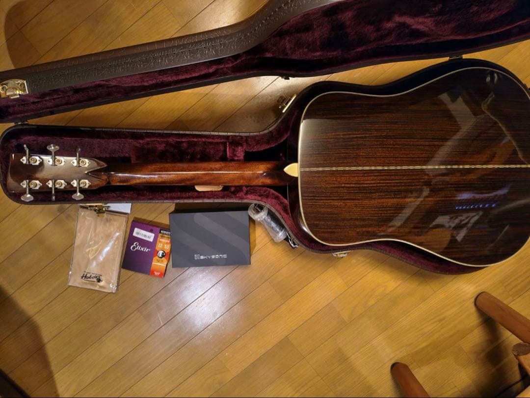RECORDING KING RD-328　オール単板モーリス純正ハードケース付