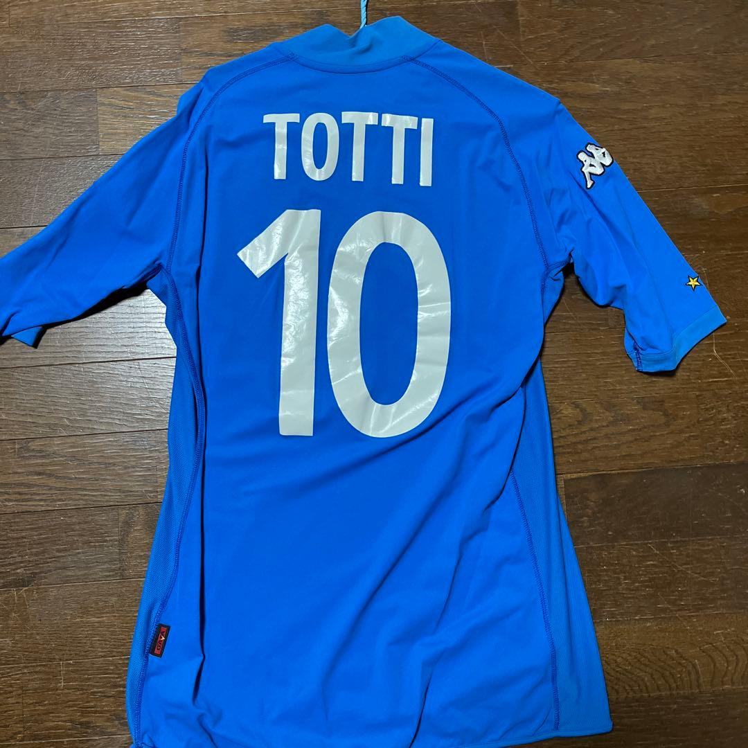 イタリア代表　トッティ　ユニフォーム　ワールドカップ