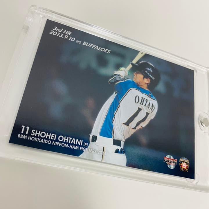 【超貴重】BBM 2013 大谷翔平 プロ３本目ホームラン記念カード