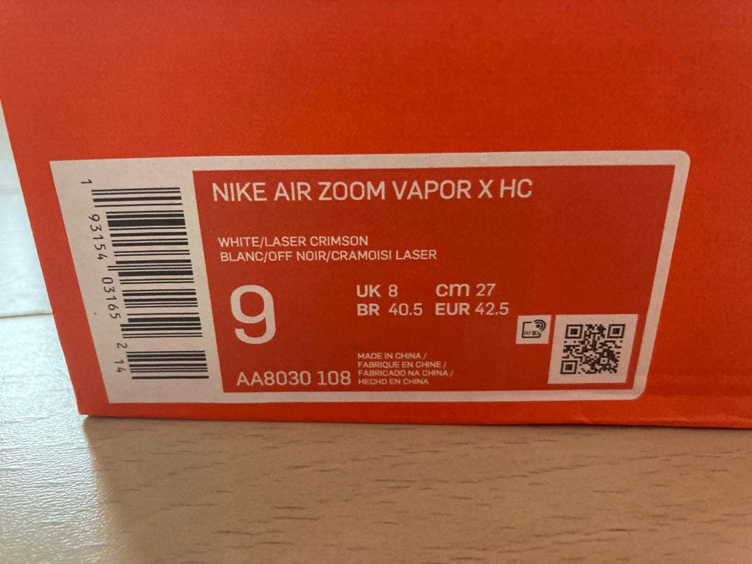 シューズ(男性用) Nike Air Zoom Vapor X HC 27cm
